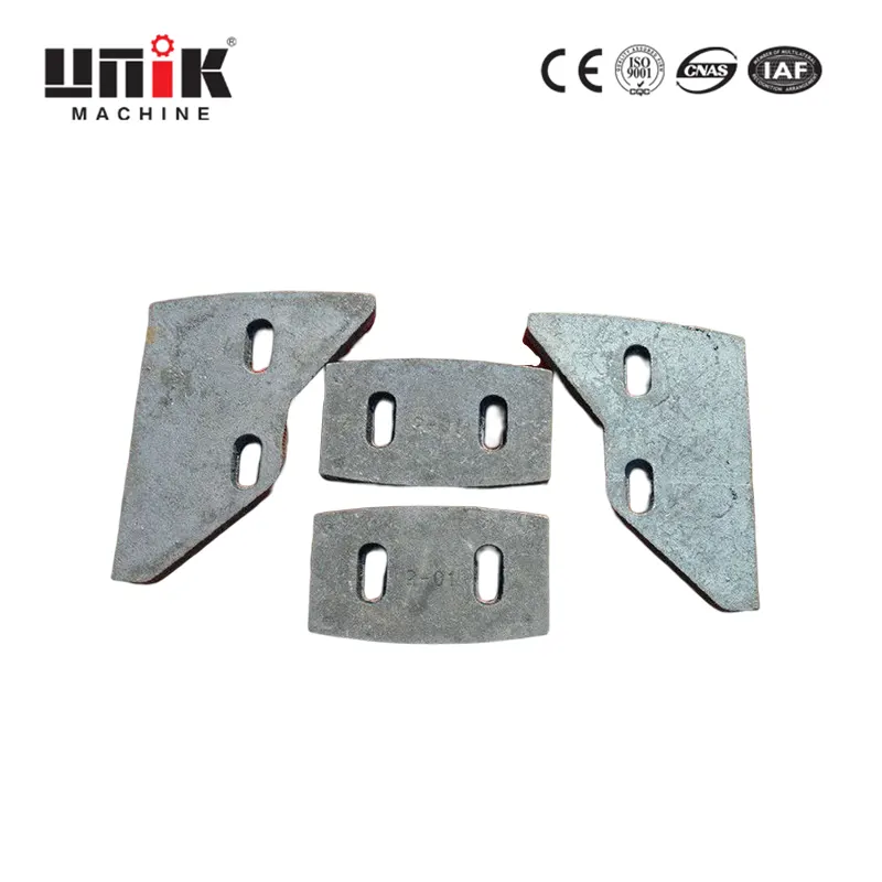 تیغه های مخلوط کننده ماشین آجر