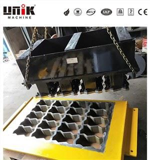 قالب های فولادی برای بلوک های بتنی